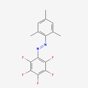 (E)-1-(Pentafluorophenyl)-2-(2,4,6-trimethylphenyl)diazene