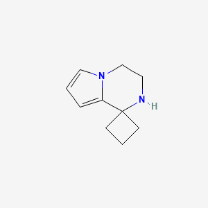 3',4'-dihydro-2'H-spiro[cyclobutane-1,1'-pyrrolo[1,2-a]pyrazine]