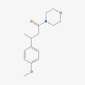 3-(4-Methoxyphenyl)-1-(morpholin-4-yl)butan-1-one