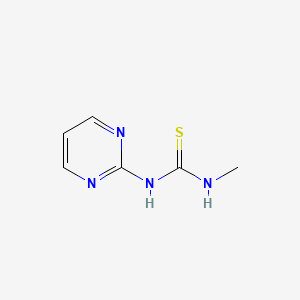 N-Methyl-N'-pyrimidin-2-ylthiourea