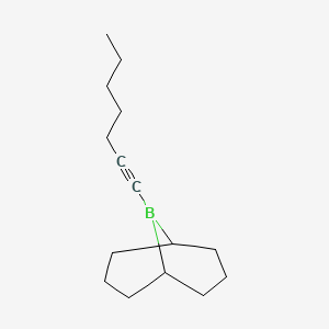 9-(Hept-1-YN-1-YL)-9-borabicyclo[3.3.1]nonane