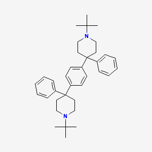 4,4'-(1,4-Phenylene)bis(1-tert-butyl-4-phenylpiperidine)