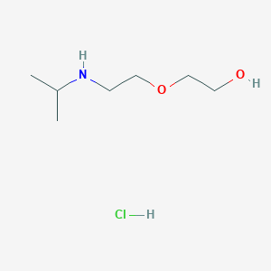 2-{2-[(Propan-2-yl)amino]ethoxy}ethan-1-ol hydrochloride