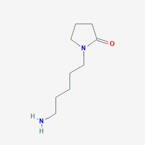 1-(5-Aminopentyl)pyrrolidin-2-one