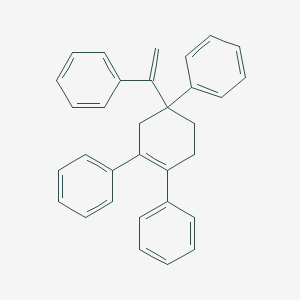 [2,4-Diphenyl-4-(1-phenylethenyl)cyclohexen-1-yl]benzene