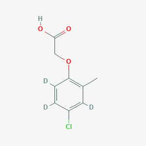 molecular formula C9H9ClO3 B1434769 MCPA D3 (phenyl D3) CAS No. 352431-14-2