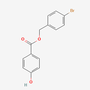 Benzoic acid, 4-hydroxy-, (4-bromophenyl)methyl ester