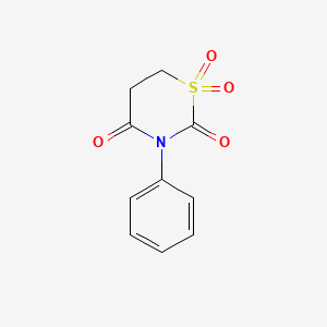 1,1-Dioxo-3-phenyl-1,3-thiazinane-2,4-dione