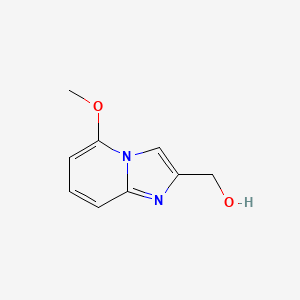 molecular formula C9H10N2O2 B1434771 (5-Methoxy-imidazo[1,2-a]pyridin-2-yl)-methanol CAS No. 1783772-86-0