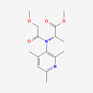 L-Alanine, N-(methoxyacetyl)-N-(2,4,6-trimethyl-3-pyridinyl)-, methyl ester