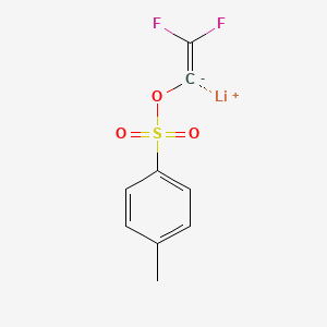 lithium;2,2-difluoroethenyl 4-methylbenzenesulfonate