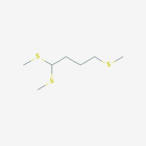 1,1,4-Tris(methylsulfanyl)butane