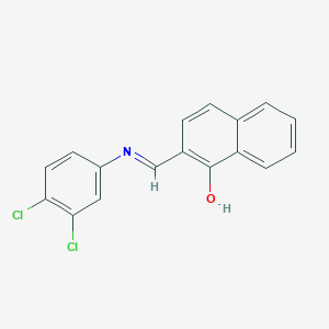 2-[(3,4-Dichloroanilino)methylidene]naphthalen-1(2H)-one