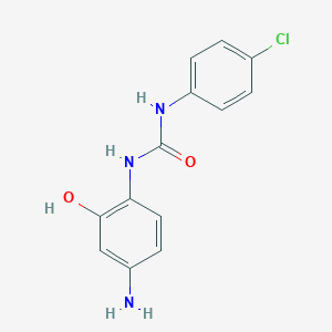 N-(4-Amino-2-hydroxyphenyl)-N'-(4-chlorophenyl)urea