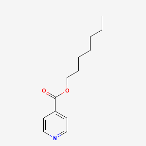 Isonicotinic acid, heptyl ester