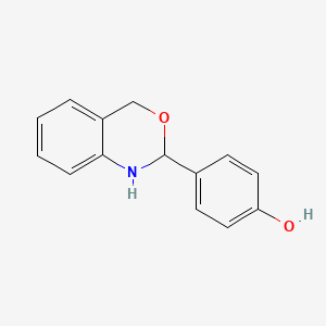 4-(1,4-Dihydro-2H-3,1-benzoxazin-2-yl)phenol