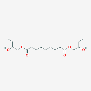 molecular formula C17H32O6 B14348027 Bis(2-hydroxybutyl) nonanedioate CAS No. 93487-16-2