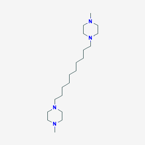 molecular formula C20H42N4 B14348041 1,1'-(Decane-1,10-diyl)bis(4-methylpiperazine) CAS No. 94678-03-2