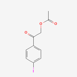 2-(4-Iodophenyl)-2-oxoethyl acetate