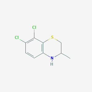 7,8-Dichloro-3-methyl-3,4-dihydro-2H-1,4-benzothiazine