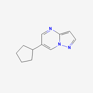 6-Cyclopentylpyrazolo[1,5-a]pyrimidine