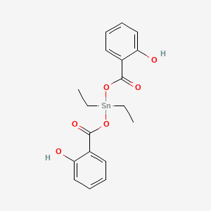 2,2'-[(Diethylstannanediyl)bis(oxycarbonyl)]diphenol