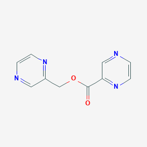 Pyrazin-2-ylmethyl pyrazine-2-carboxylate