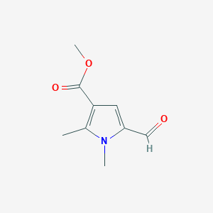methyl 5-formyl-1,2-dimethyl-1H-pyrrole-3-carboxylate