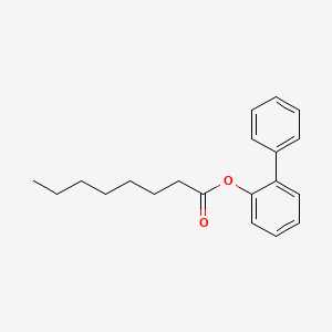 [1,1'-Biphenyl]-2-YL octanoate