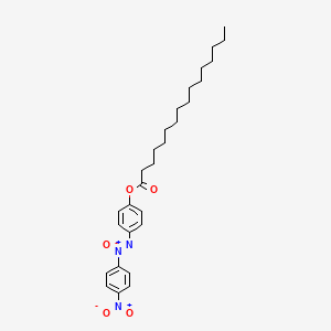 4-[(Z)-(4-Nitrophenyl)-ONN-azoxy]phenyl hexadecanoate