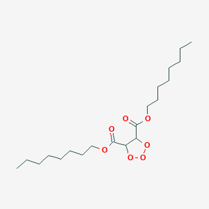 Dioctyl 1,2,3-trioxolane-4,5-dicarboxylate