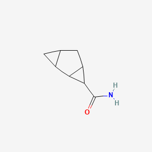 Tricyclo[4.1.0.0~2,4~]heptane-3-carboxamide