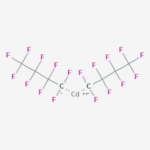 Bis(nonafluorobutyl)cadmium