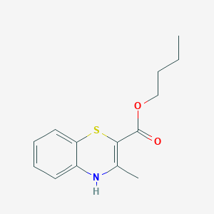 Butyl 3-methyl-4H-1,4-benzothiazine-2-carboxylate