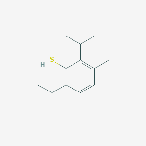 molecular formula C13H20S B14348294 3-Methyl-2,6-di(propan-2-yl)benzenethiol CAS No. 93138-43-3