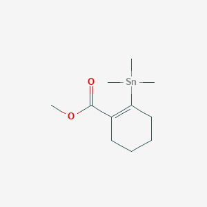 Methyl 2-(trimethylstannyl)cyclohex-1-ene-1-carboxylate