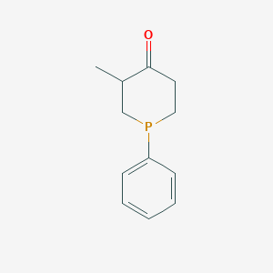 3-Methyl-1-phenylphosphinan-4-one