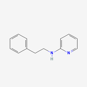 molecular formula C13H14N2 B14348444 N-(2-phenylethyl)pyridin-2-amine CAS No. 90678-69-6