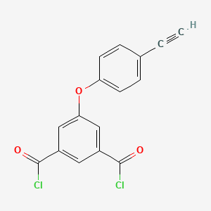 5-(4-Ethynylphenoxy)benzene-1,3-dicarbonyl dichloride