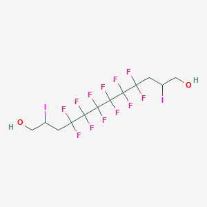 1,12-Dodecanediol, 4,4,5,5,6,6,7,7,8,8,9,9-dodecafluoro-2,11-diiodo-