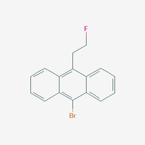 9-Bromo-10-(2-fluoroethyl)anthracene