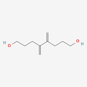 molecular formula C10H18O2 B14348619 4,5-Dimethylideneoctane-1,8-diol CAS No. 92739-56-5