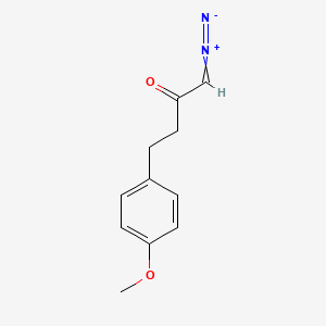 1-Diazonio-4-(4-methoxyphenyl)but-1-en-2-olate