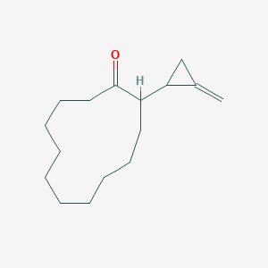 2-(2-Methylidenecyclopropyl)cyclododecan-1-one