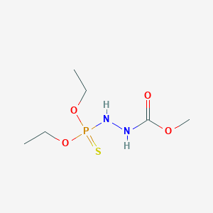 Methyl 2-(diethoxyphosphorothioyl)hydrazine-1-carboxylate