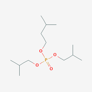 3-Methylbutyl bis(2-methylpropyl) phosphate