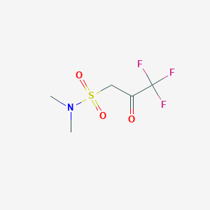 3,3,3-trifluoro-N,N-dimethyl-2-oxopropane-1-sulfonamide