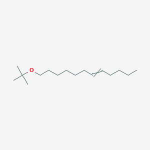 molecular formula C16H32O B14348750 12-tert-Butoxydodec-5-ene CAS No. 91524-81-1