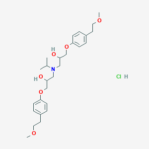 molecular formula C27H42ClNO6 B1434876 Metoprolol IMpurity 12 CAS No. 1486464-40-7