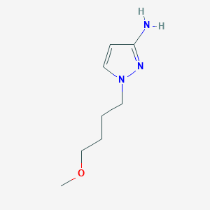 1-(4-methoxybutyl)-1H-pyrazol-3-amine